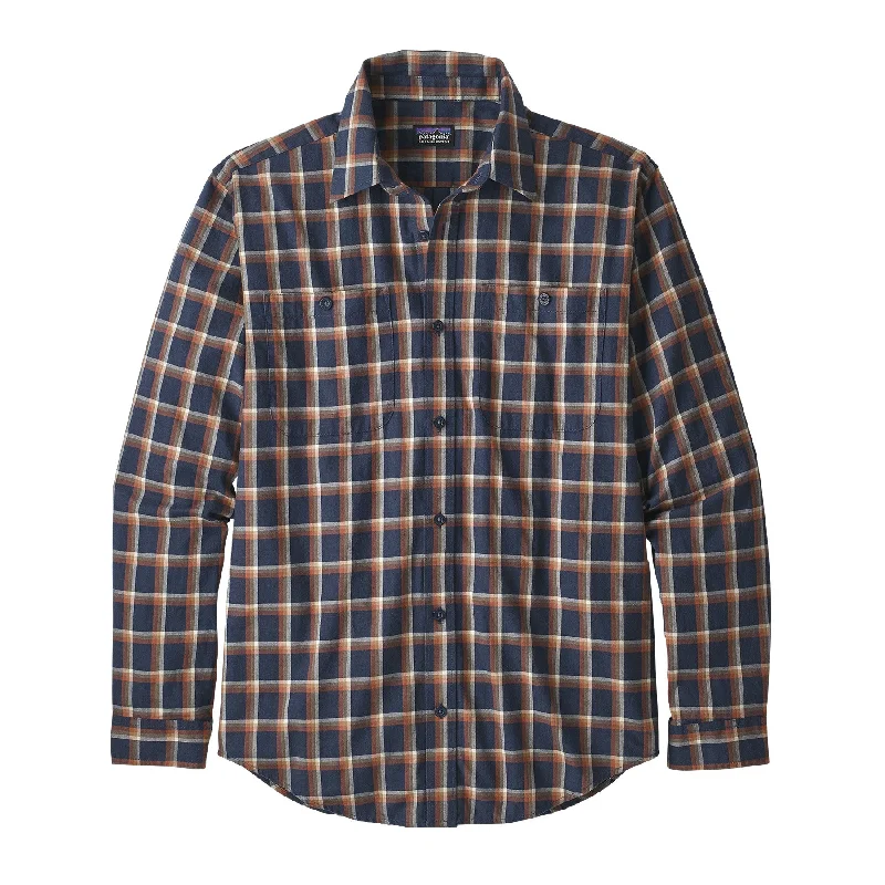 Men's Solid-Color Block Shirts for a Bold StatementM's Long-Sleeved Pima Cotton Shirt