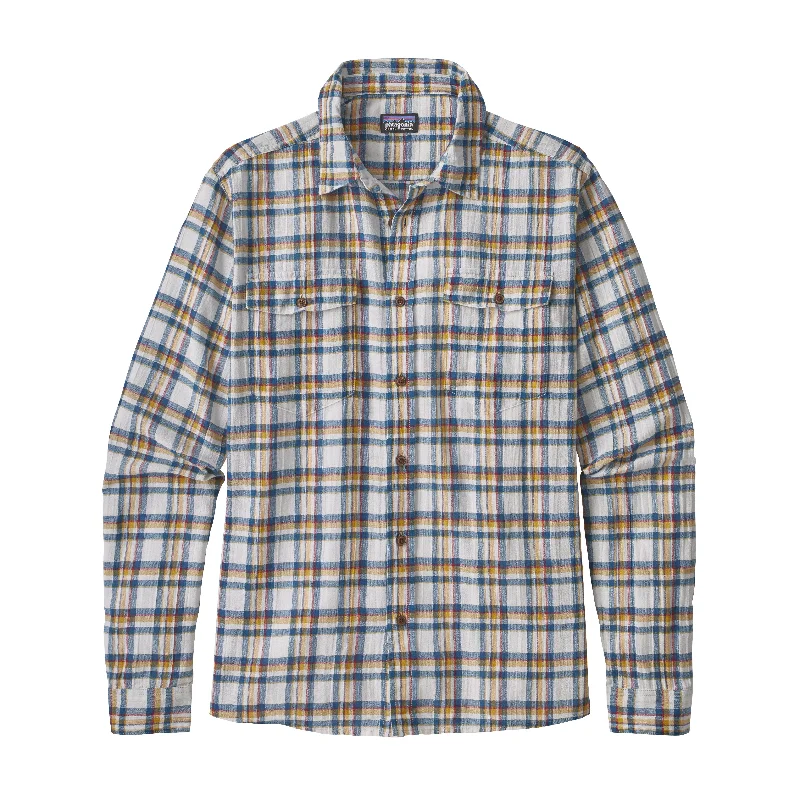 Men's Patterned Dress Shirts for a Unique TwistM's Long-Sleeved Steersman Shirt