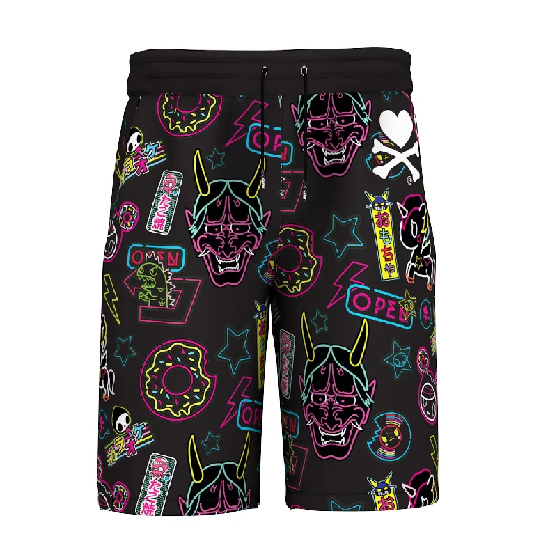 Men's Pants with Zippered PocketsNeon Signs Shorts