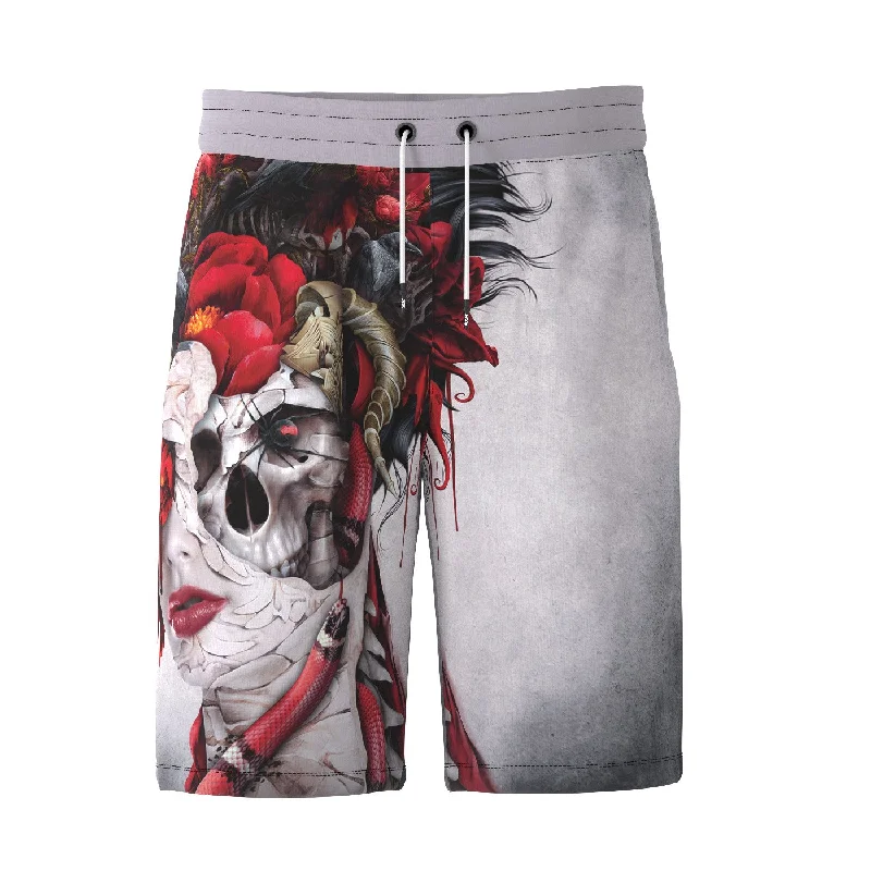 Men's Formal Trousers for BusinessQueen Of Snakes And Black Widow Shorts