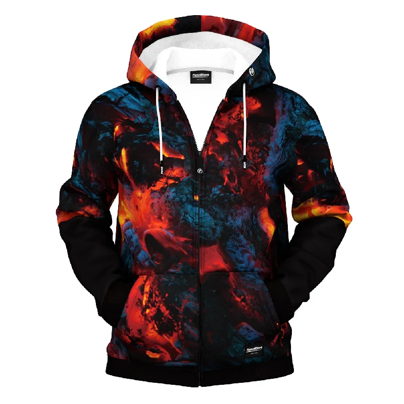 Men's Hoodies for SkiingAfter The Fire Zip Up Hoodie