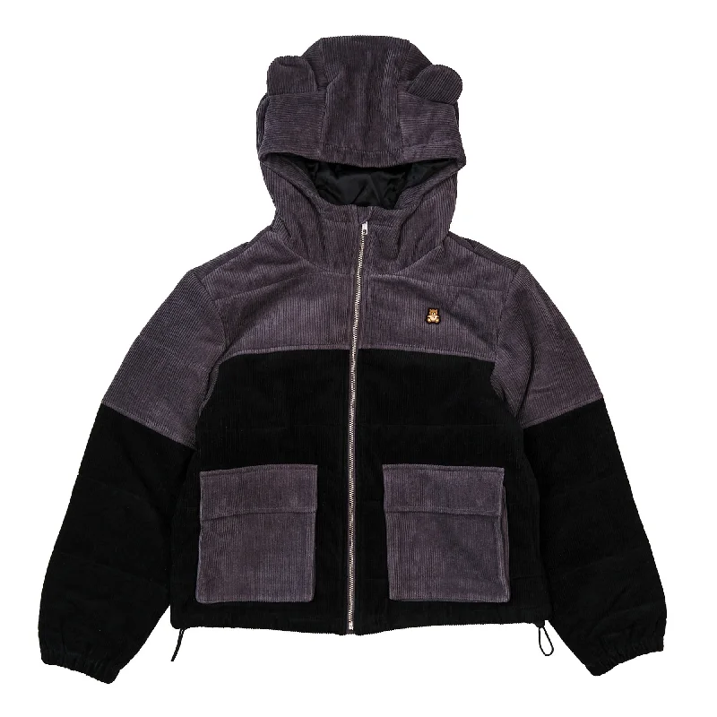 Men's Coats with Quilted LiningBear Ear Puffer Jacket