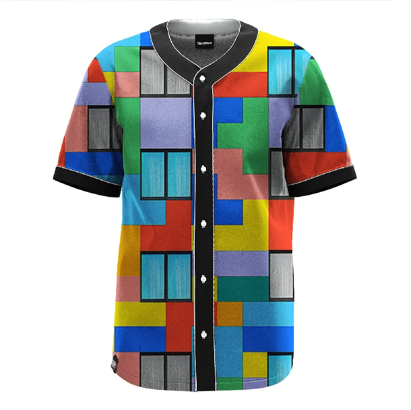 Men's Shirts with Graphic SleevesBlocks Jersey