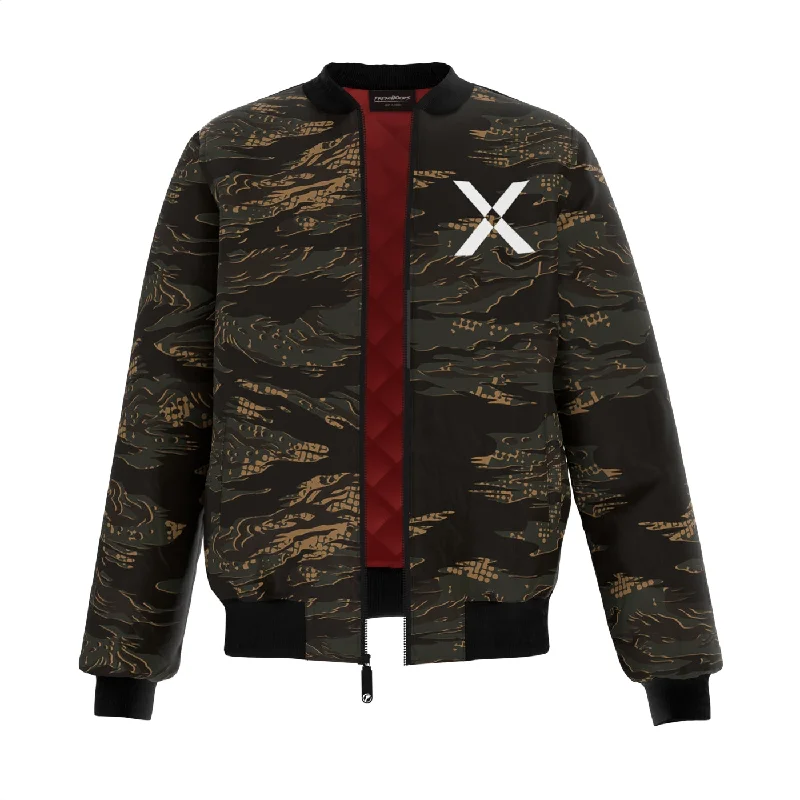 Winter-Ready Men's CoatsBroken X Bomber Jacket