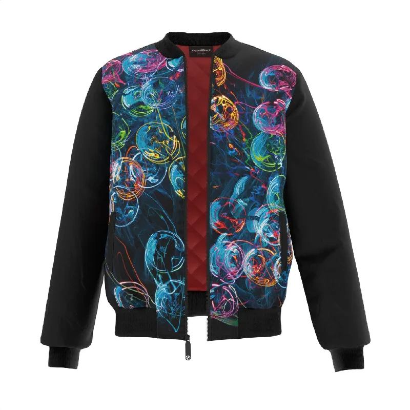 Men's Coats for Formal EventsBubbles Bomber Jacket