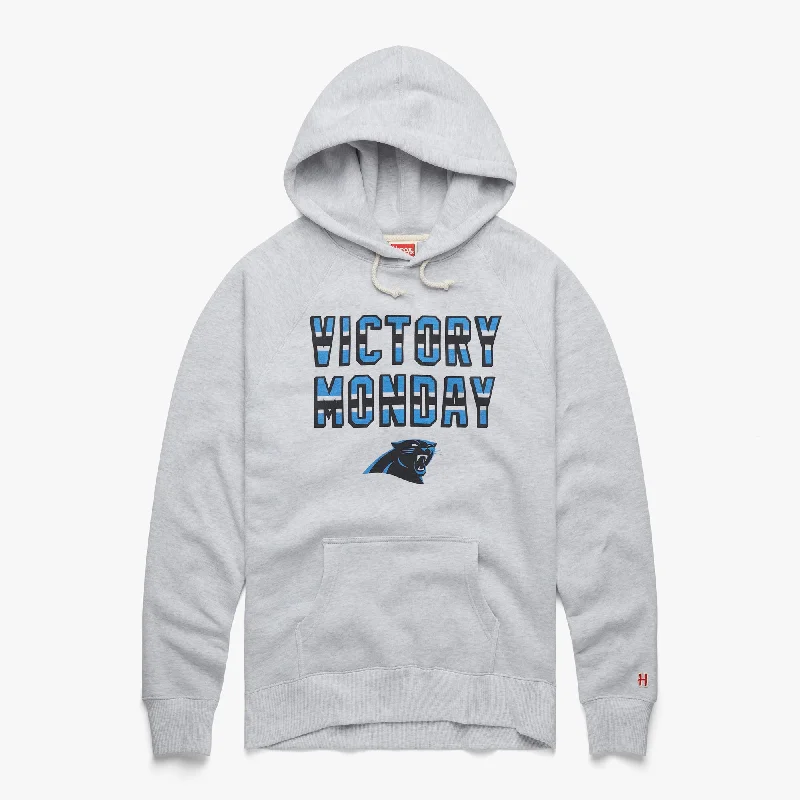 Classic Men's Cotton HoodiesCarolina Panthers Victory Monday Hoodie