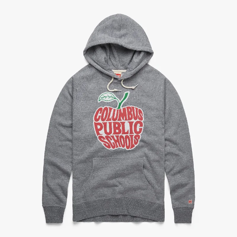 Men's Hoodies with Zipper DetailsColumbus Public Schools Hoodie