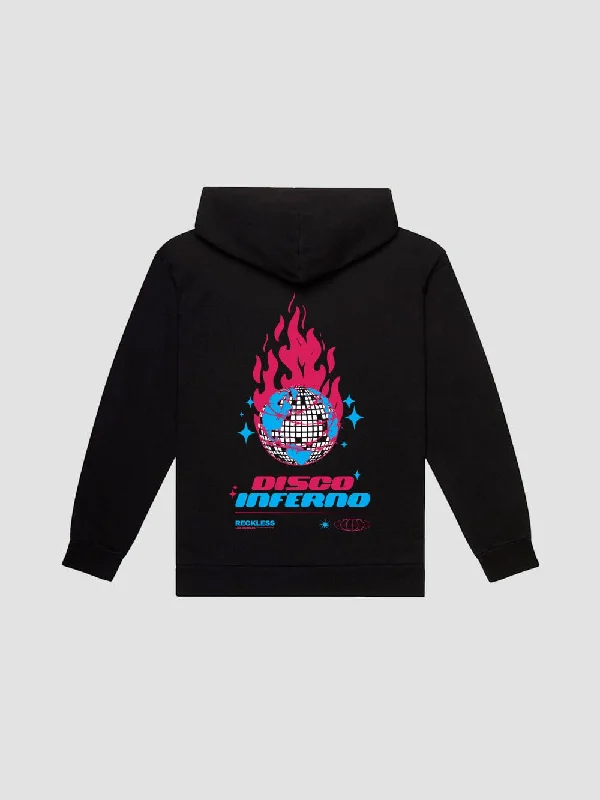 Men's Hoodies for Cold WeatherDisco Inferno Hoodie - Black