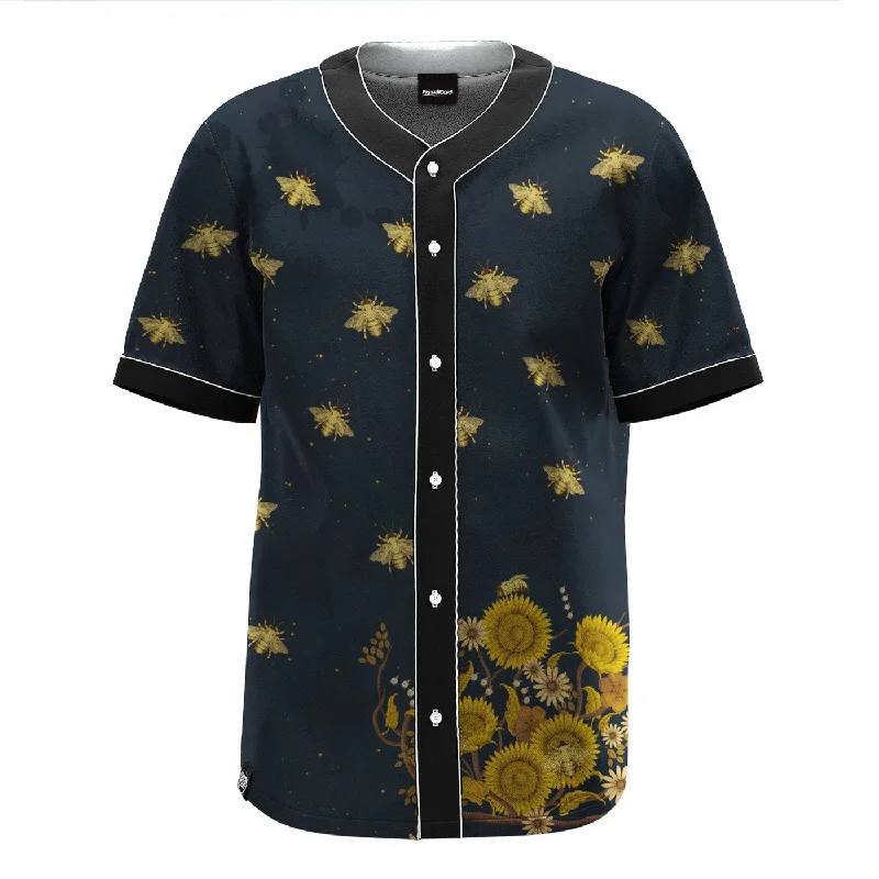 Men's Three-Quarter Sleeved TopsGolden Bee Jersey