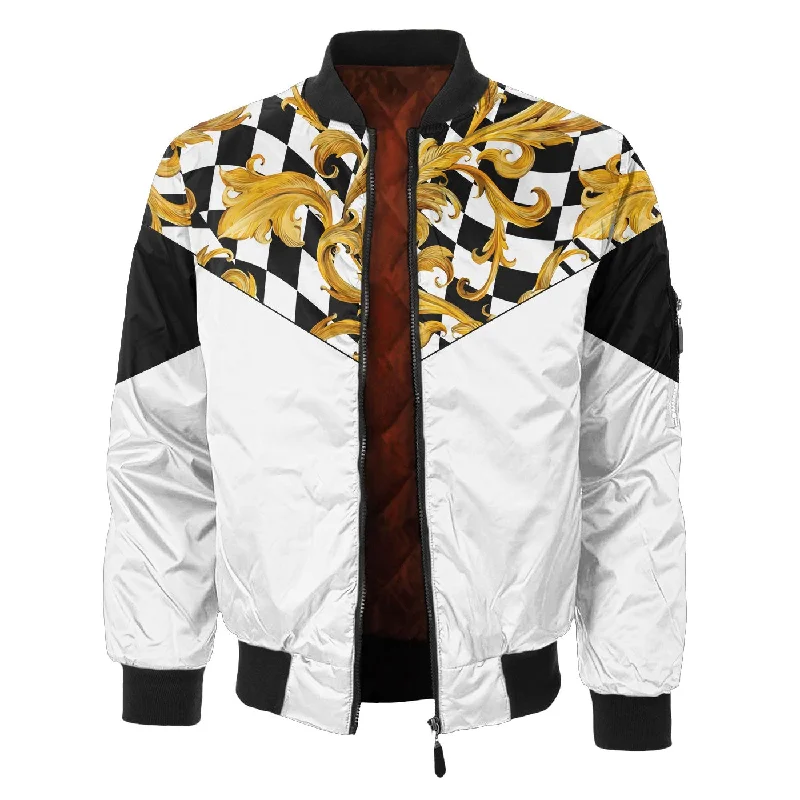 Men's Coats for City WearGolden Life Bomber Jacket