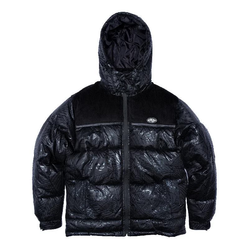 Men's Coats with Breathable FabricGriffith Hooded Puffer Jacket (Black)