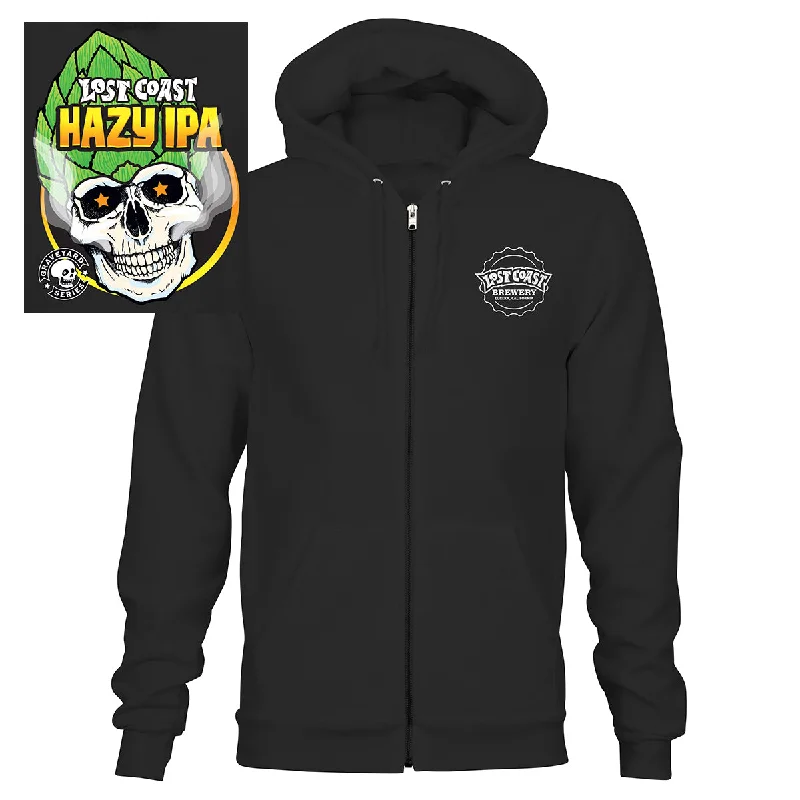 Men's Hoodies for TravelHazy IPA Zippered Hoodie