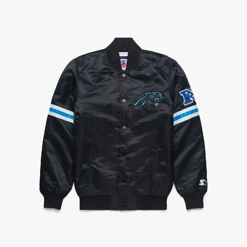 Modern Men's Field JacketsHOMAGE X Starter Panthers Satin Jacket