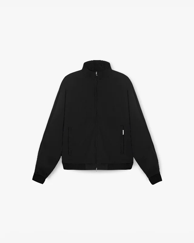 Men's Coats with ButtonsInitial Track Jacket - Black