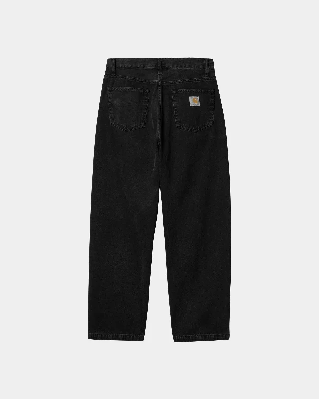 Mid-Waisted Men's JeansLandon Pant | Black (stone washed)