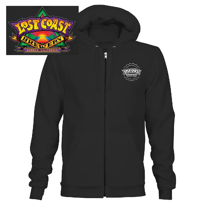 Durable Men's Canvas HoodiesLost Coast  Zippered Hoodie