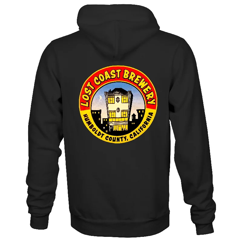 Men's Hoodies with Reflective StripesLost Coast Brewery Throwback Hooded Sweatshirt