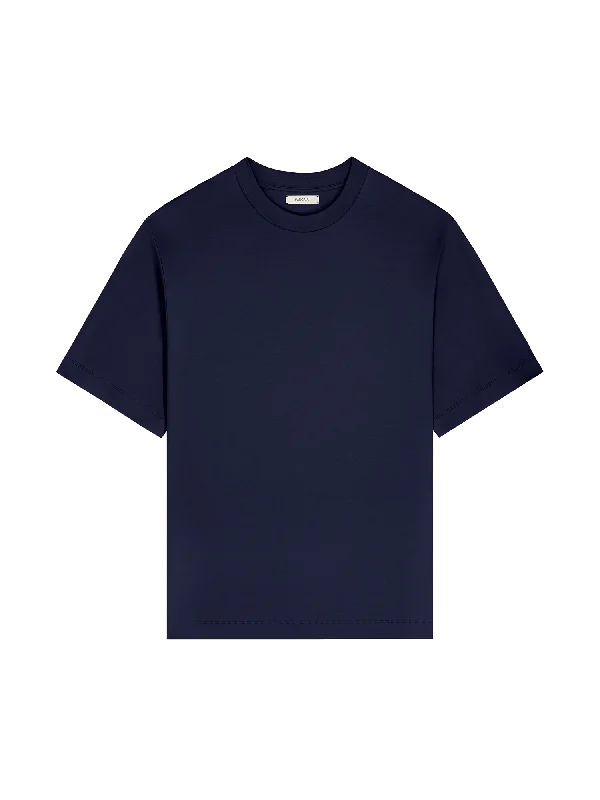 Men's Coats with Reflective StripesMens DNA Oversized T-Shirt—navy