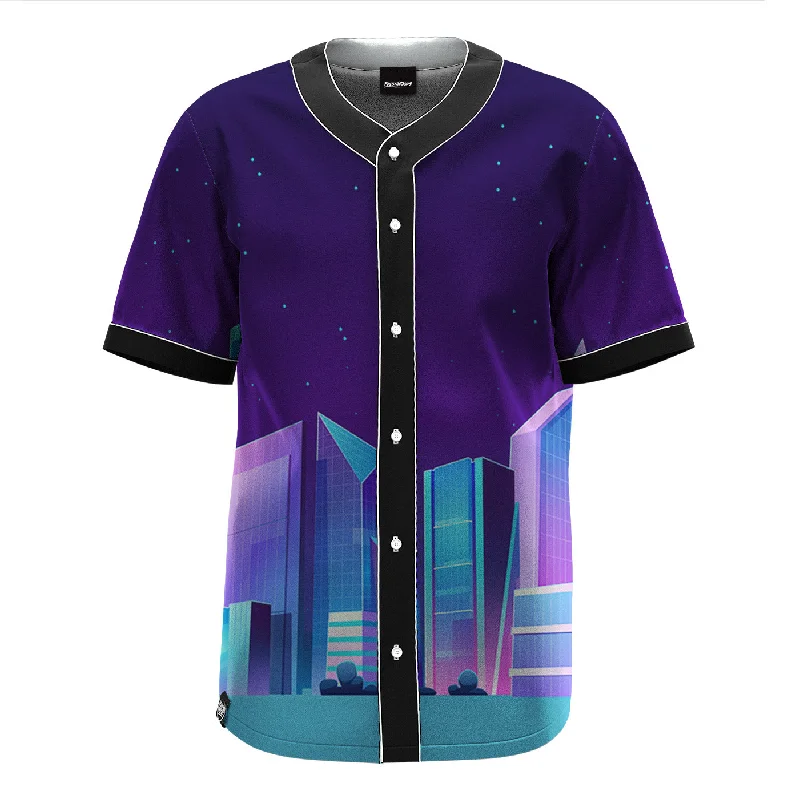 Men's Shirts with Embellished HemlinesMidnight City Jersey