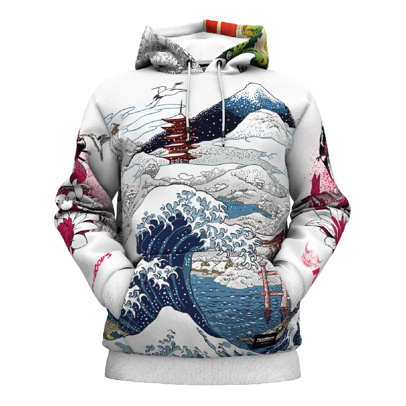 Men's Hoodies with Hidden Pockets for PhonesNihonga Hoodie