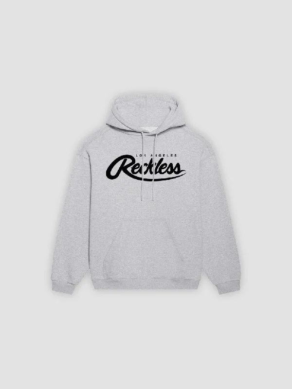 Men's Hoodies with Built-In HeadphonesOG Reckless Hoodie - Heather Grey