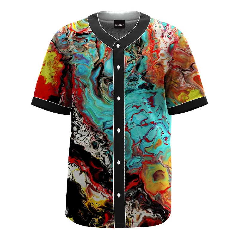 Men's Shirts for BoatingOil Painting Jersey