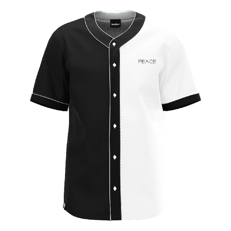 Casual Men's T-ShirtsPeace Begins With A Smile Jersey