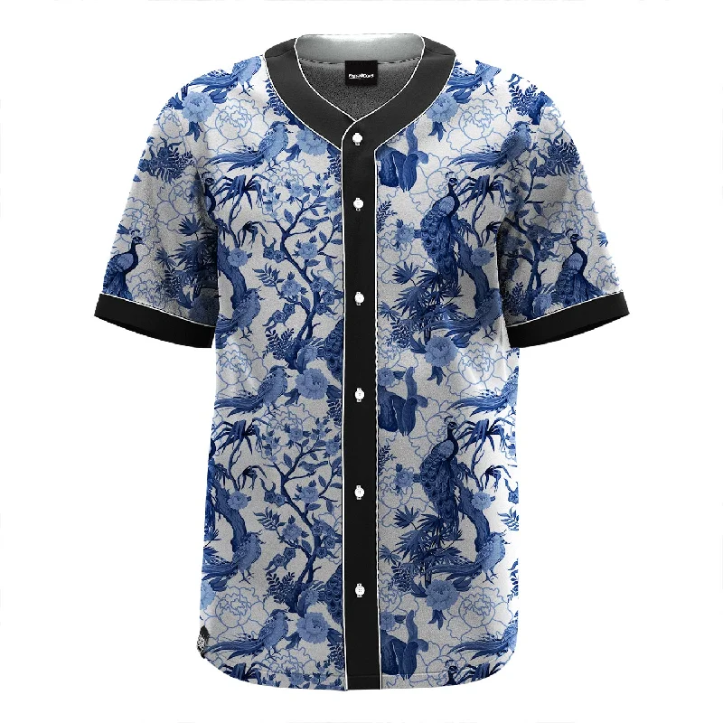 Elegant Men's Dress ShirtsPeacock Jersey