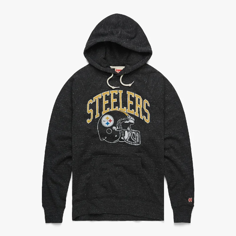 Men's Hoodies for YogaPittsburgh Steelers Helmet Hoodie