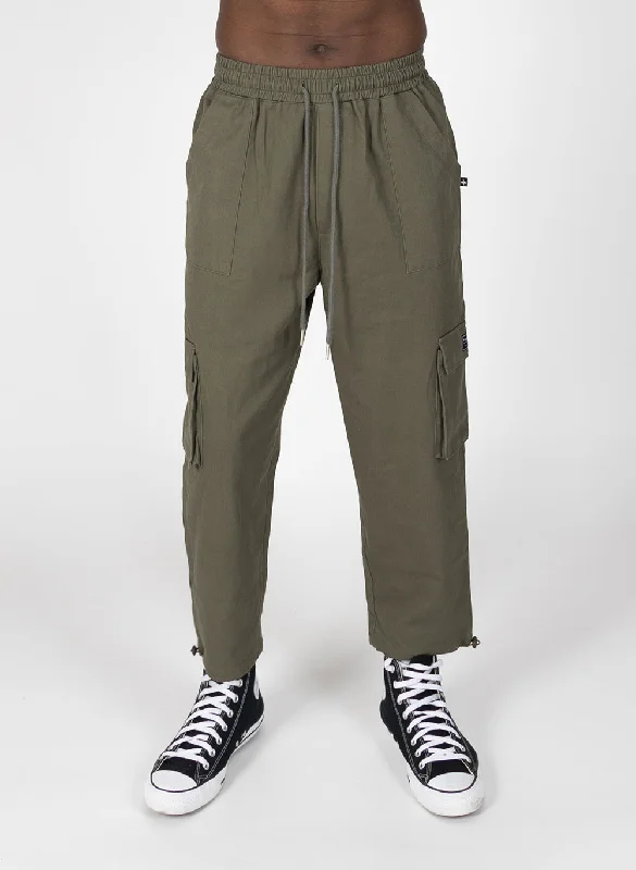 High-Waisted Men's JeansPouch Pant