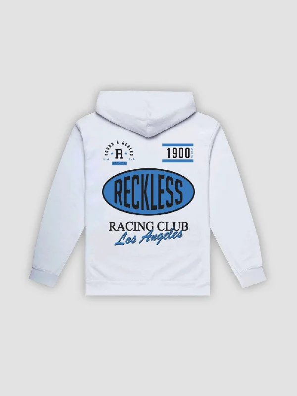 Best Men's Pullover HoodiesRacing Club Hoodie - White