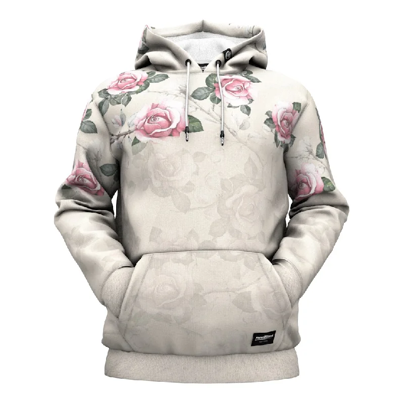 Men's Hoodies with Screen-Printed GraphicsRetro Roses Hoodie