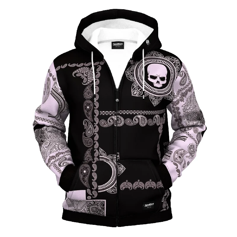 Men's Hoodies for SpringSkull Tribe Zip Up Hoodie