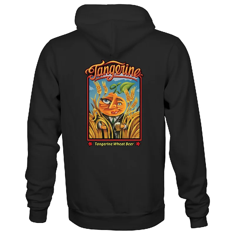 Men's Hoodies for AutumnTangerine Hooded Sweatshirt