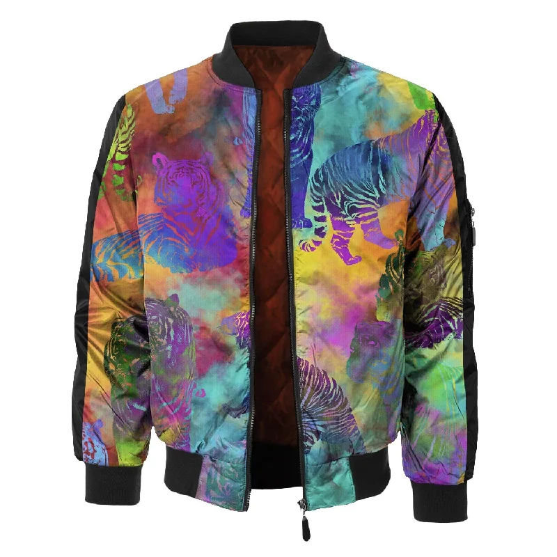 Casual Men's Bomber JacketsTiger Paradise Bomber Jacket