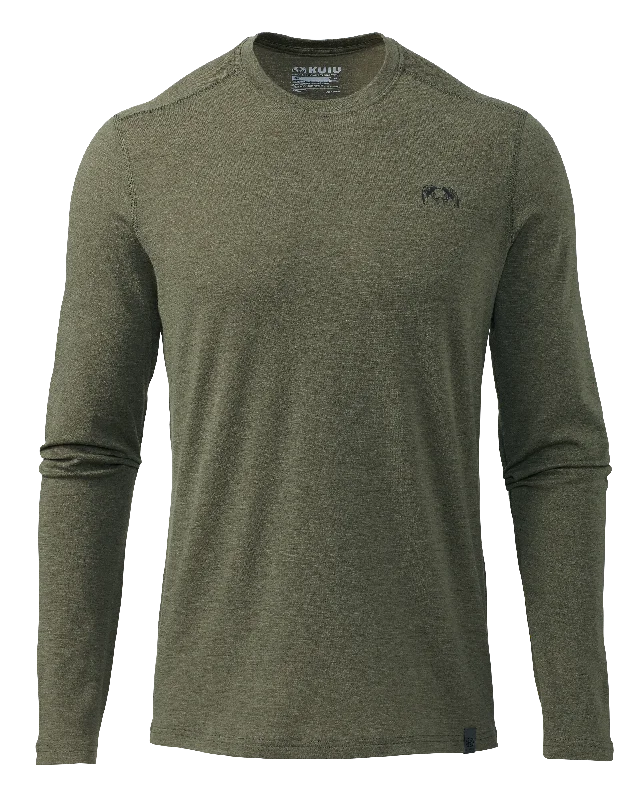 Men's Shirts with Chest PocketsULTRA Merino 120 LT LS Crew-T | Olive