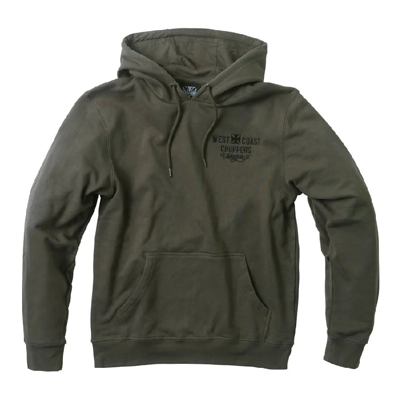 Men's Hoodies with DrawstringsWCC FRISCO HOODY - OLIVE GREEN