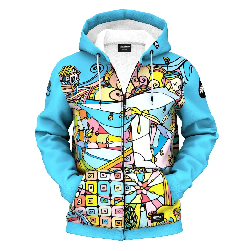 Men's Hoodies for LayeringWonderland Zip Up Hoodie