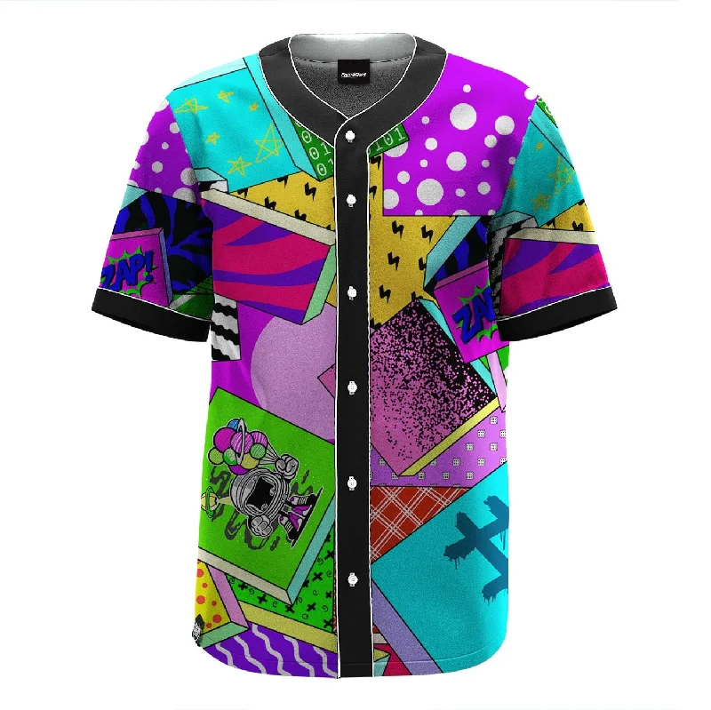 Men's Shirts with Ruffled HemlinesZap Attack Jersey