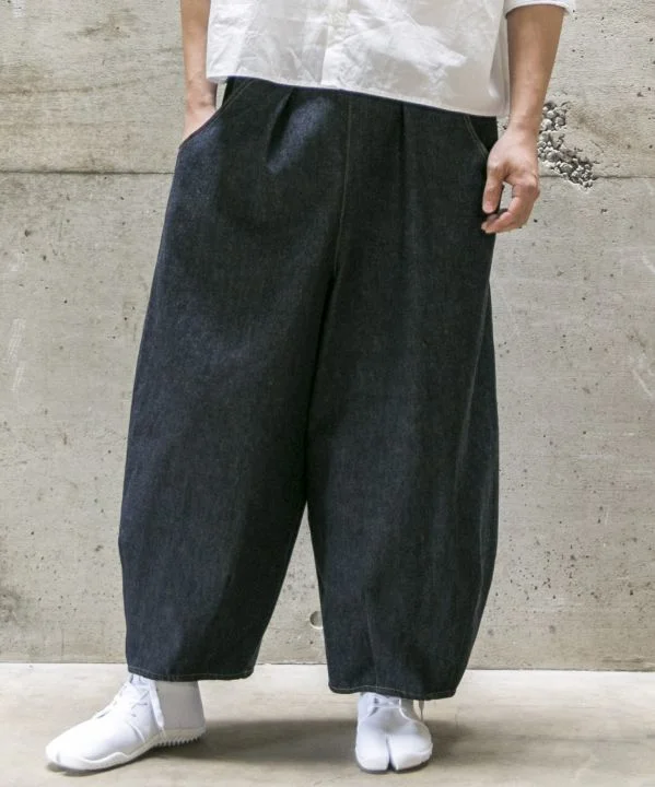 Men's Pants with Zippered PocketsIBARA Denim Men's MONPE Pants