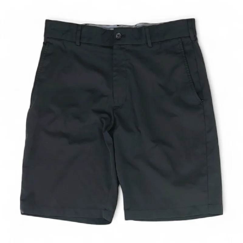 Men's Dress Pants for Special EventsBlack Solid Active Shorts