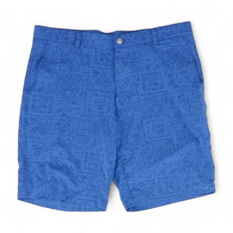 Men's Pants with UV ProtectionBlue Paisley Active Shorts