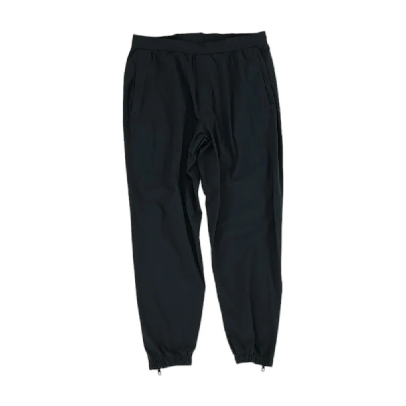 Men's Pants with Patch PocketsGray Solid Joggers Pants