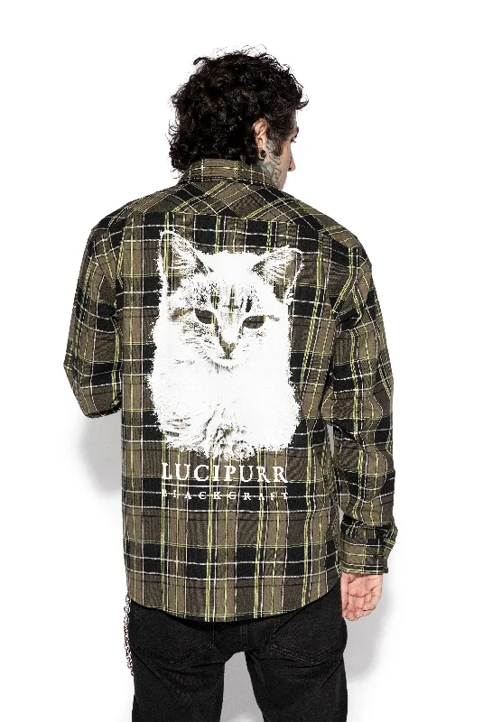 Affordable Men's Winter CoatsLucipurr Green - Flannel