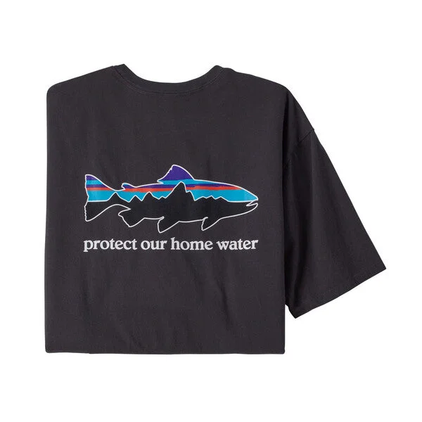 Men`s Home Water Trout Organic T-Shirt