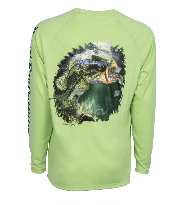 Men's Hook M' Bass Long Sleeve Shirt