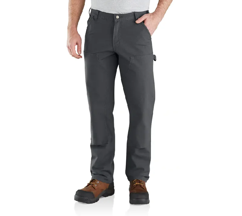 Men's Rugged Flex Relaxed Fit Duck Double-Front Utility Work Pant