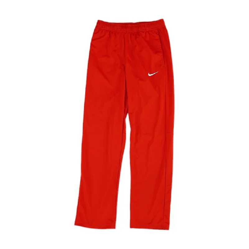 Men's Pants with Welt PocketsRed Solid Joggers Pants