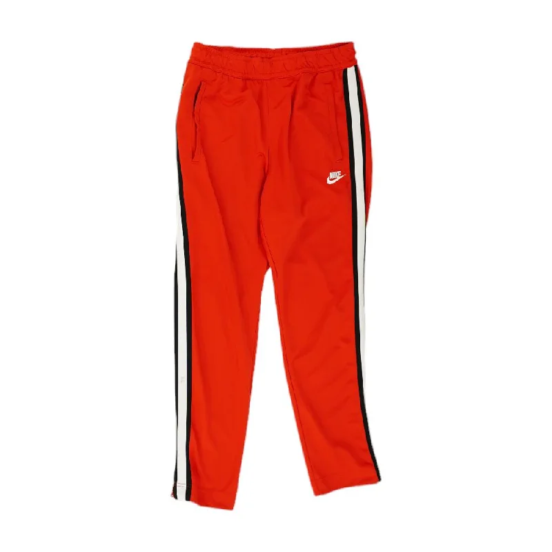 Men's Patterned Pants with Geometric DesignsRed Solid Joggers Pants