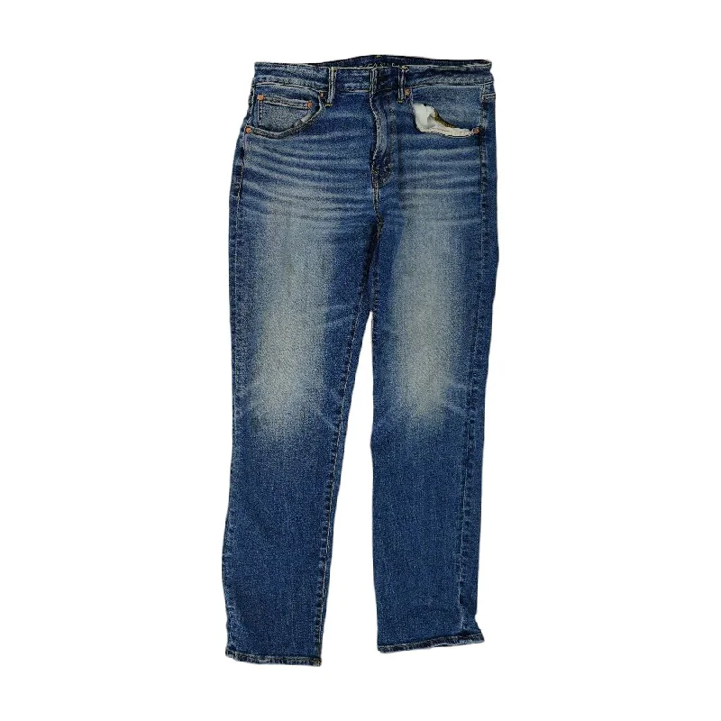 Men's Pants with Belt LoopsSolid Jeans